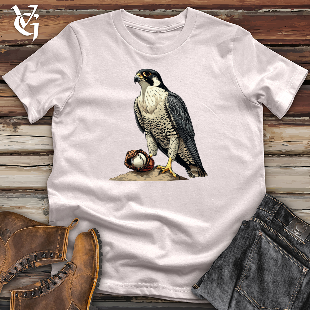 Viking Goods Falcon Baseball Champion Softstyle Tee Ice Grey / L