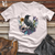 Viking Goods Flower Wreath Raven Softstyle Tee Ice Grey / L