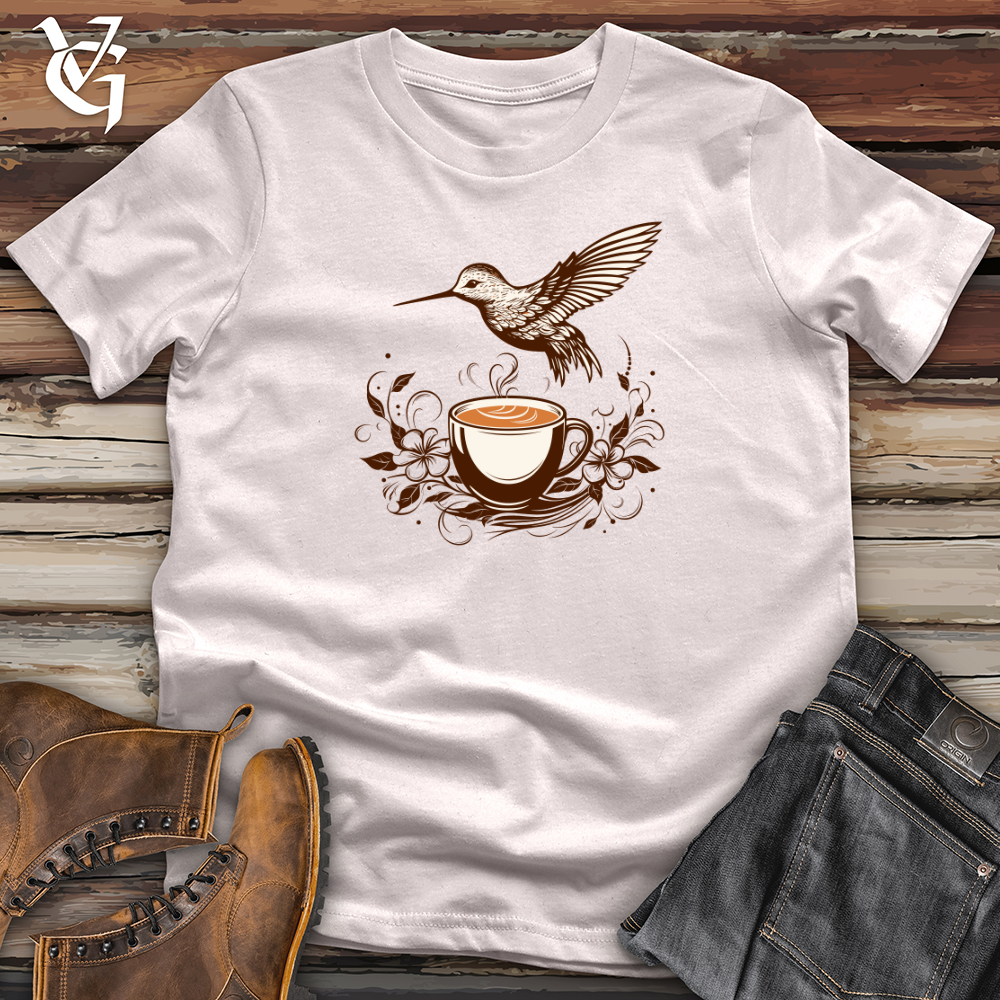 Viking Goods Hummingbird Coffee Crisp Softstyle Tee Ice Grey / L