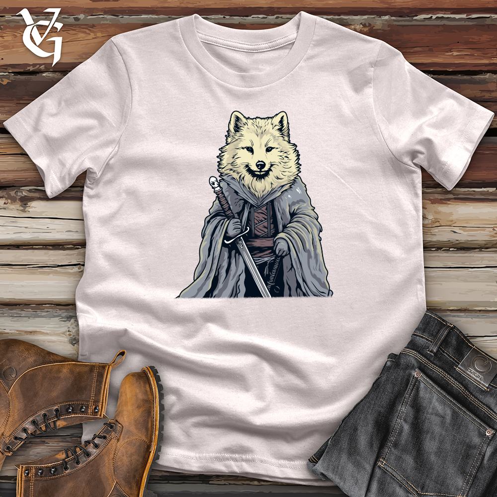 Viking Goods Mighty Wolf Warrior Softstyle Tee Ice Grey / L