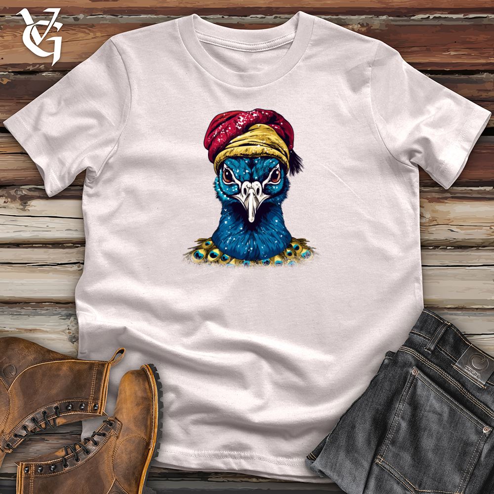 Viking Goods Peacock Chill Beanie Softstyle Tee Ice Grey / L