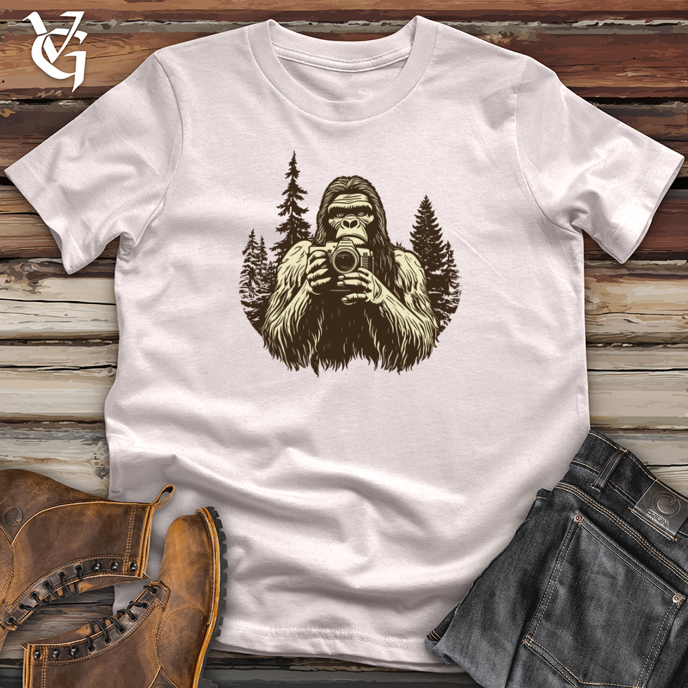 Viking Goods Sasquatch Capturing Snapshots Softstyle Tee Ice Grey / L