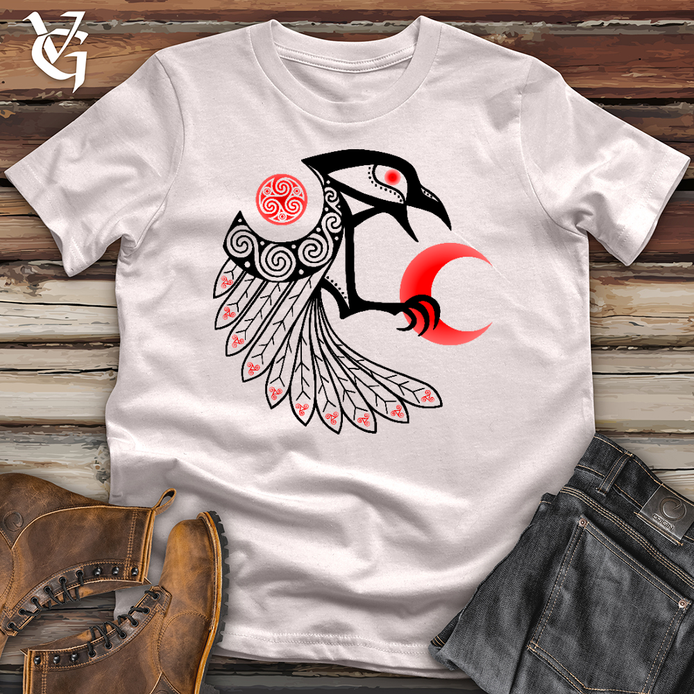 Viking Goods Triskele & the Red Moon B Softstyle Tee Ice Grey / L