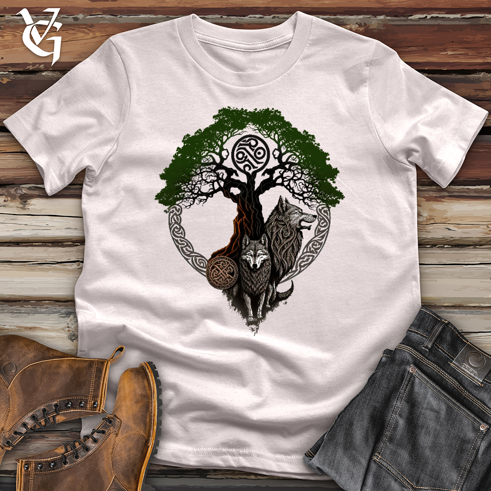 Viking Goods Wolves of Life Softstyle Tee Ice Grey / L