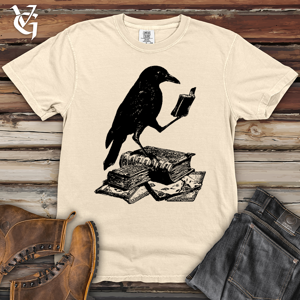 Viking Goods A Little Light Reading Heavy Cotton Comfort Colors Tee Ivory / L