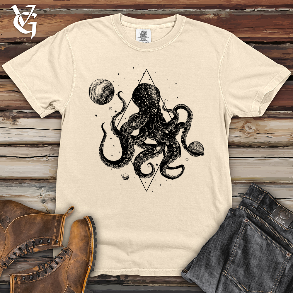 Viking Goods Cosmic Octopus Heavy Cotton Comfort Colors Tee Ivory / L