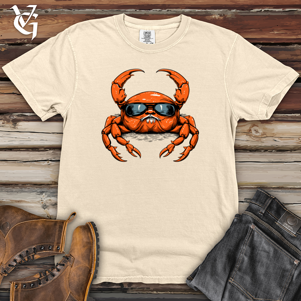 Viking Goods Crab Coastal Crawl Heavy Cotton Comfort Colors Tee Ivory / L