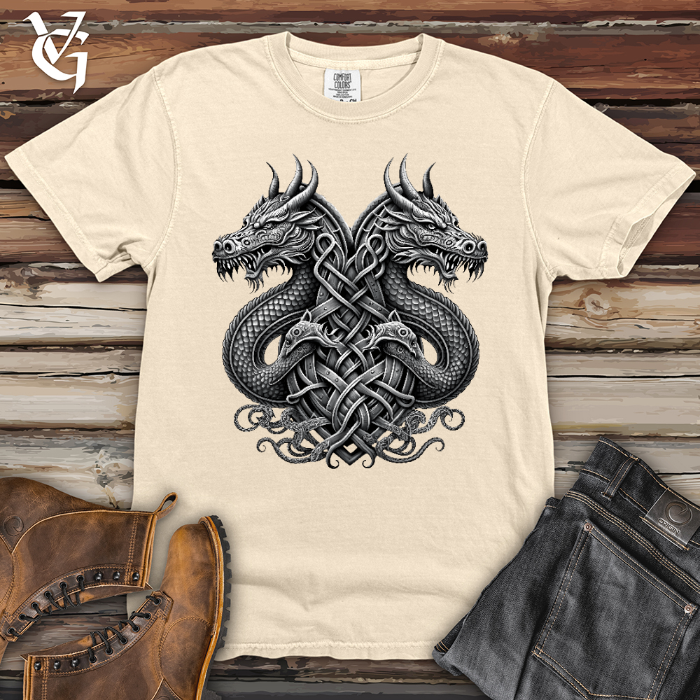 Viking Goods Dreki Emblem Heavy Cotton Comfort Colors Tee Ivory / L