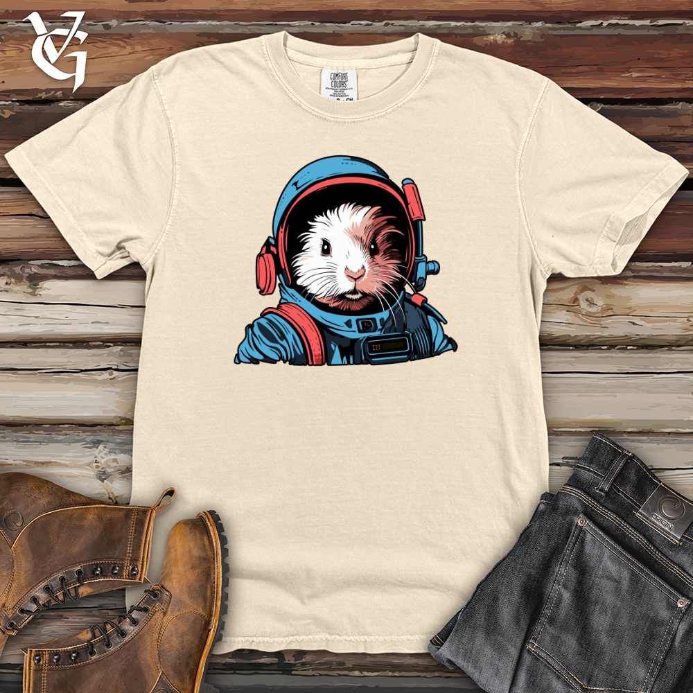Viking Goods Guinea Pig Astronaut Heavy Cotton Comfort Colors Tee Ivory / L
