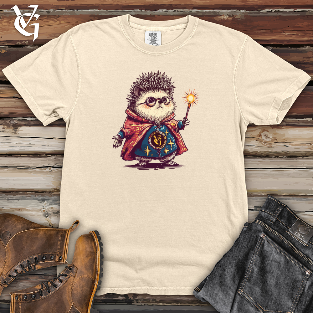 Viking Goods Hedgehog Wizard Enchantment Heavy Cotton Comfort Colors Tee Ivory / L