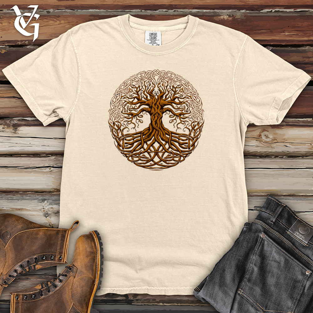 Viking Goods Intricate Tree Life Heavy Cotton Comfort Colors Tee Ivory / L