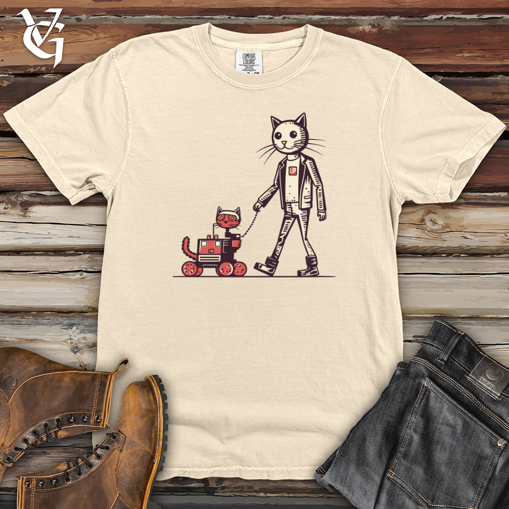 Viking Goods Mechatronic Meow Heavy Cotton Comfort Colors Tee Ivory / L