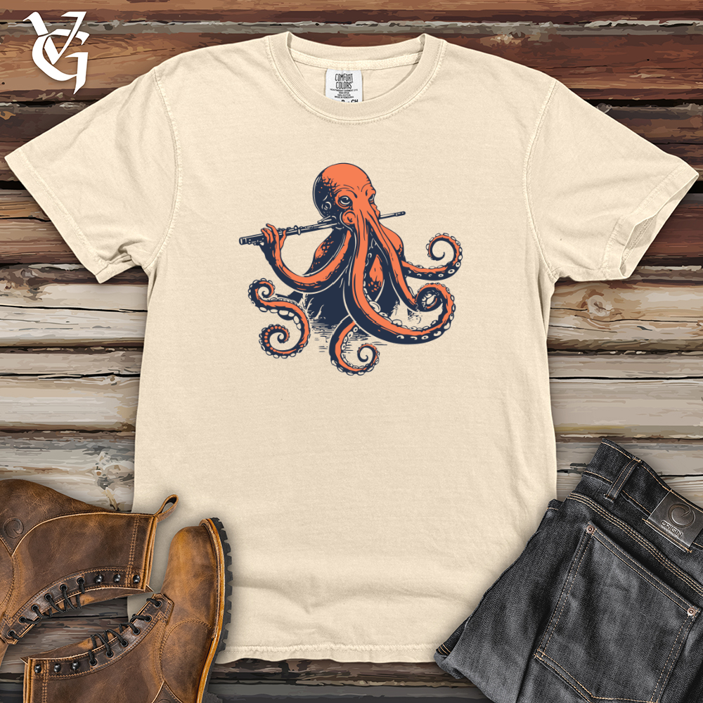 Viking Goods Melodic Tentacles Heavy Cotton Comfort Colors Tee Ivory / L