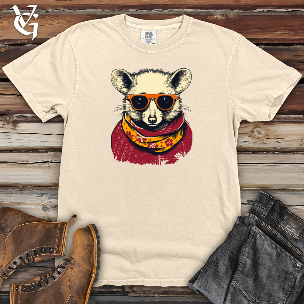 Viking Goods Opossum Renegade Heavy Cotton Comfort Colors Tee Ivory / L