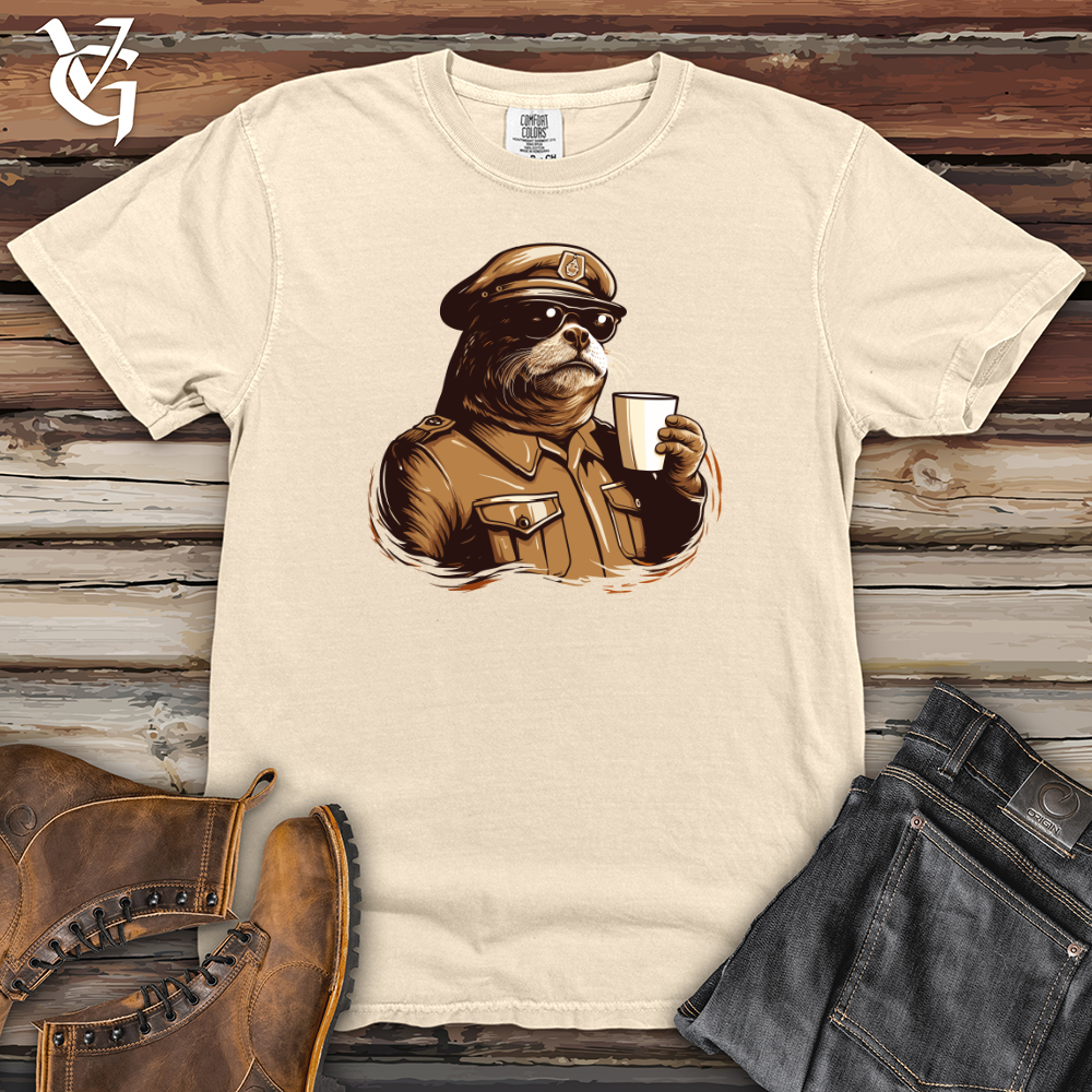 Viking Goods Otter Sergeant Break Heavy Cotton Comfort Colors Tee Ivory / L