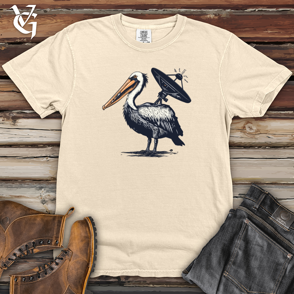 Viking Goods Pelican Satellite Broadcast Heavy Cotton Comfort Colors Tee Ivory / L
