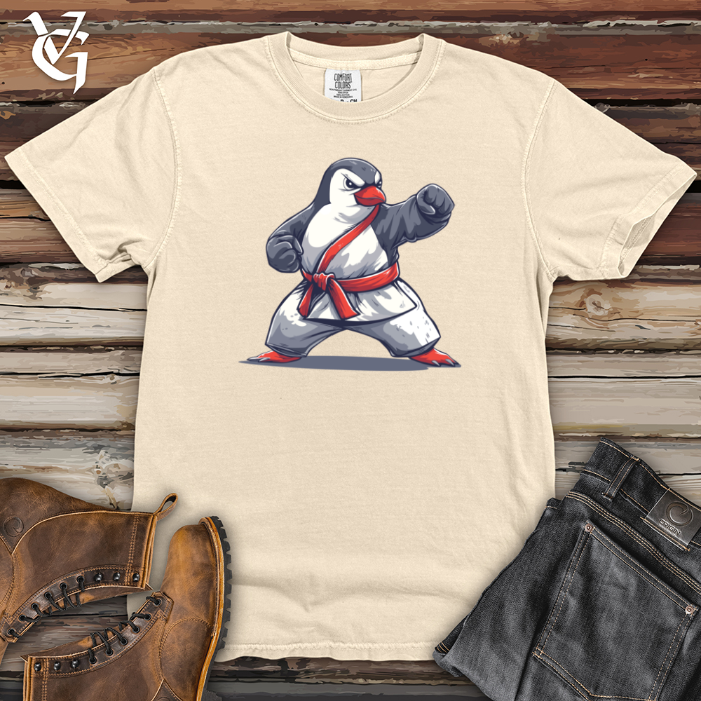 Viking Goods Penguin Karate Master Heavy Cotton Comfort Colors Tee Ivory / L