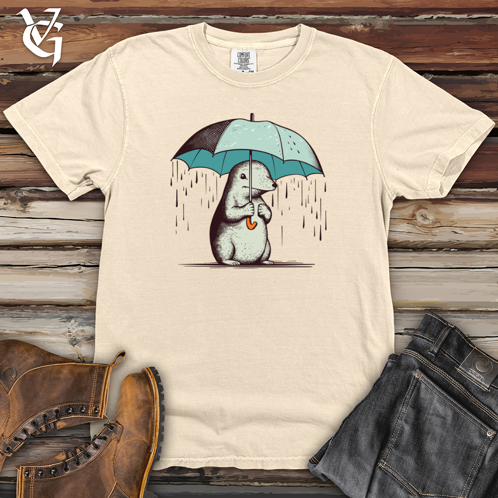 Viking Goods Platypus Downpour Heavy Cotton Comfort Colors Tee Ivory / L