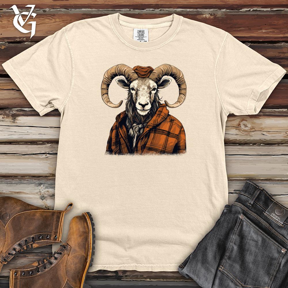 Viking Goods Ram Rustic Attire Heavy Cotton Comfort Colors Tee Ivory / L