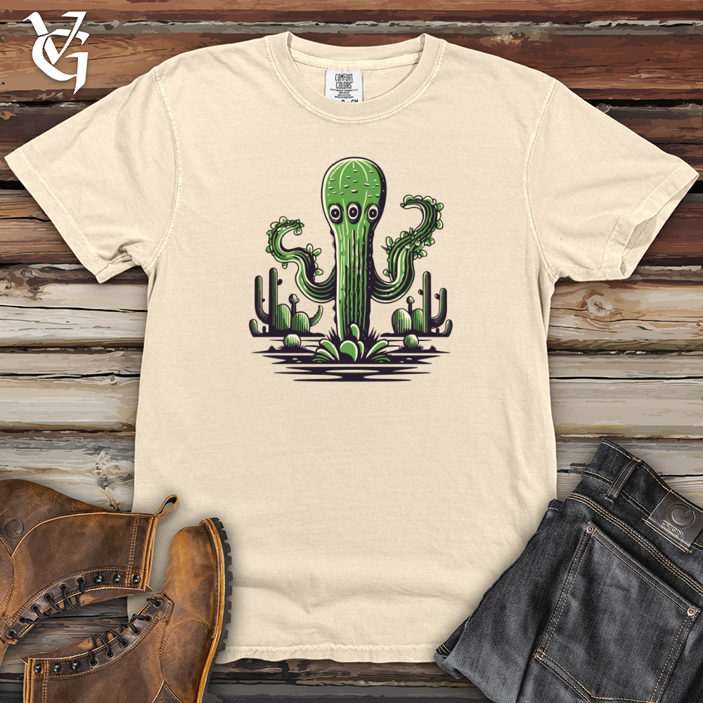 Viking Goods Retro Cactus Embrace Heavy Cotton Comfort Colors Tee Ivory / L