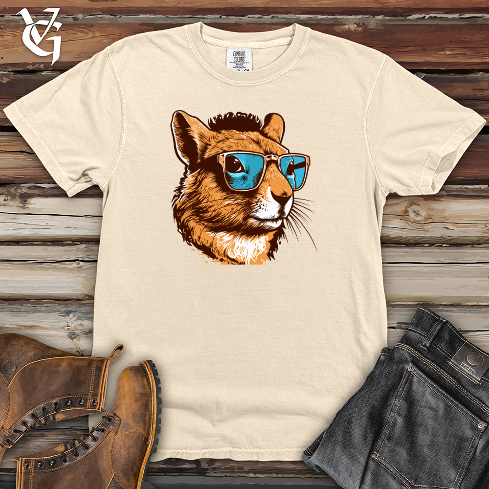 Viking Goods Retro Shades Squirrel Heavy Cotton Comfort Colors Tee Ivory / L