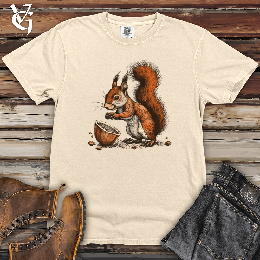 Viking Goods Squirrel Nut Feast Heavy Cotton Comfort Colors Tee Ivory / L