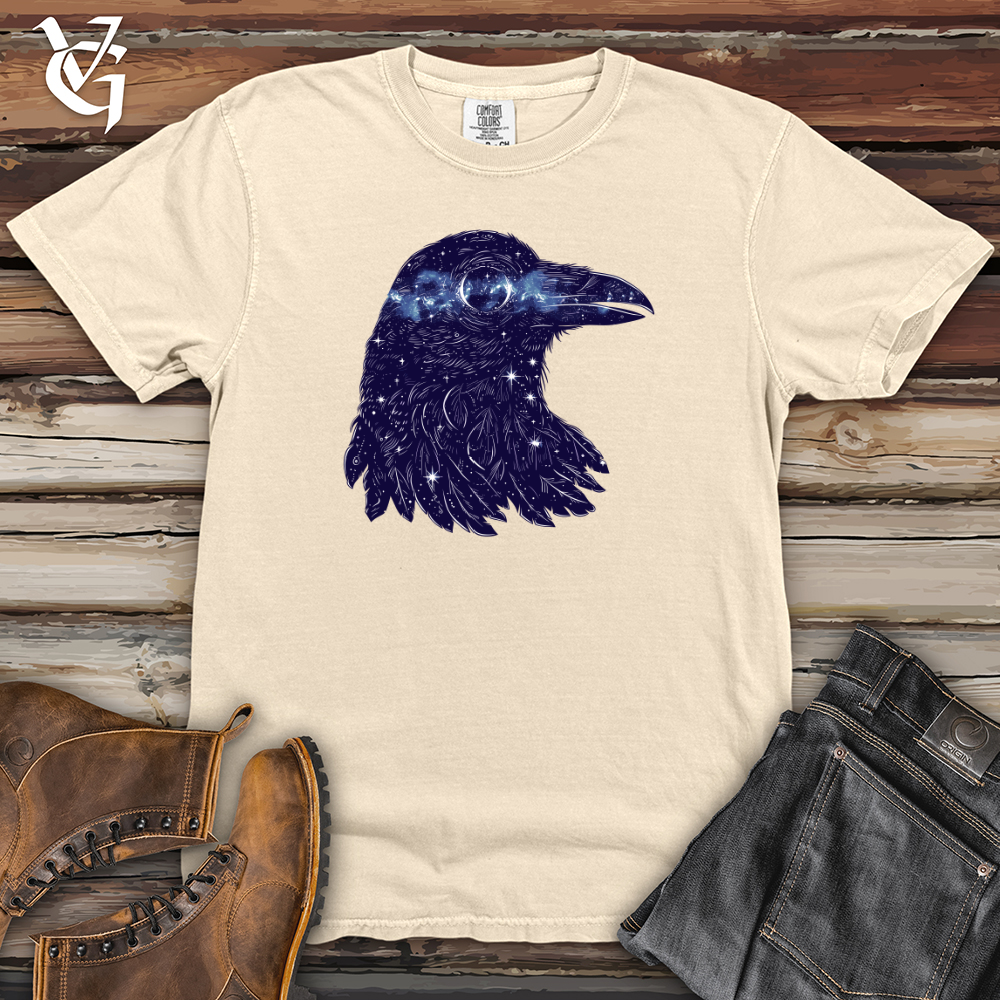 Viking Goods Stellar Raven Mystery Heavy Cotton Comfort Colors Tee Ivory / L