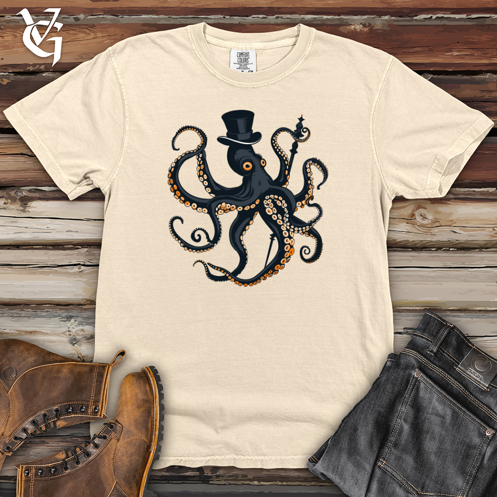 Viking Goods Tentacled Aristocrat Charmer Heavy Cotton Comfort Colors Tee Ivory / L
