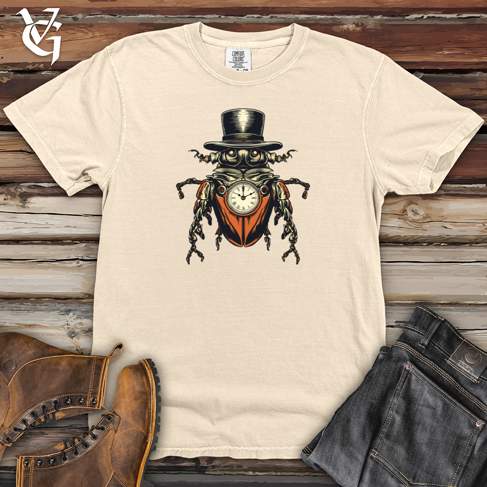 Viking Goods Timekeeper Beetle Heavy Cotton Comfort Colors Tee Ivory / L