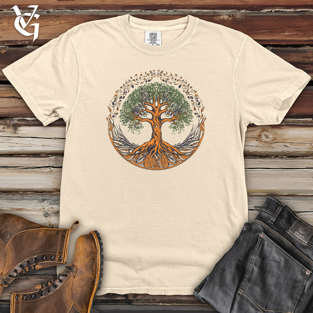 Viking Goods Tree of Harmony Heavy Cotton Comfort Colors Tee Ivory / L
