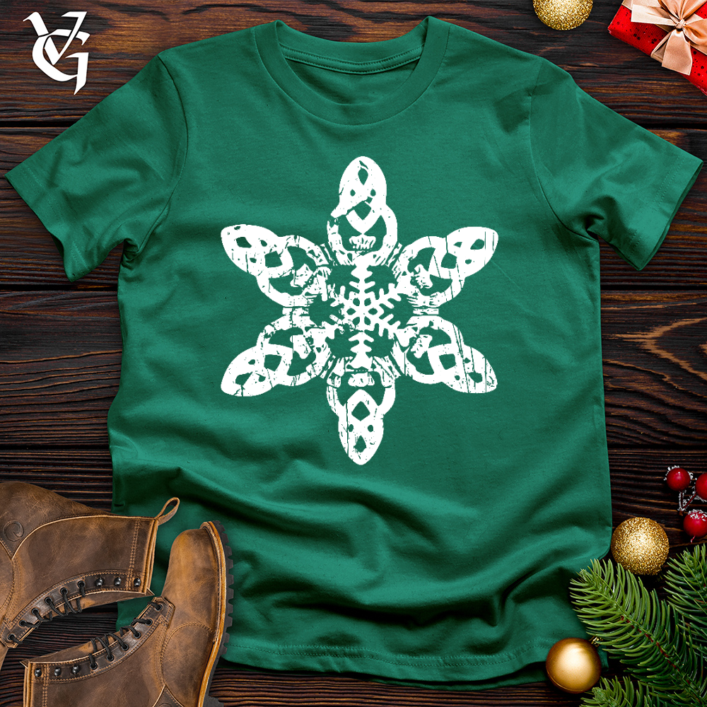 Viking Goods Irish Snowflake Cotton Tee Kelly / L
