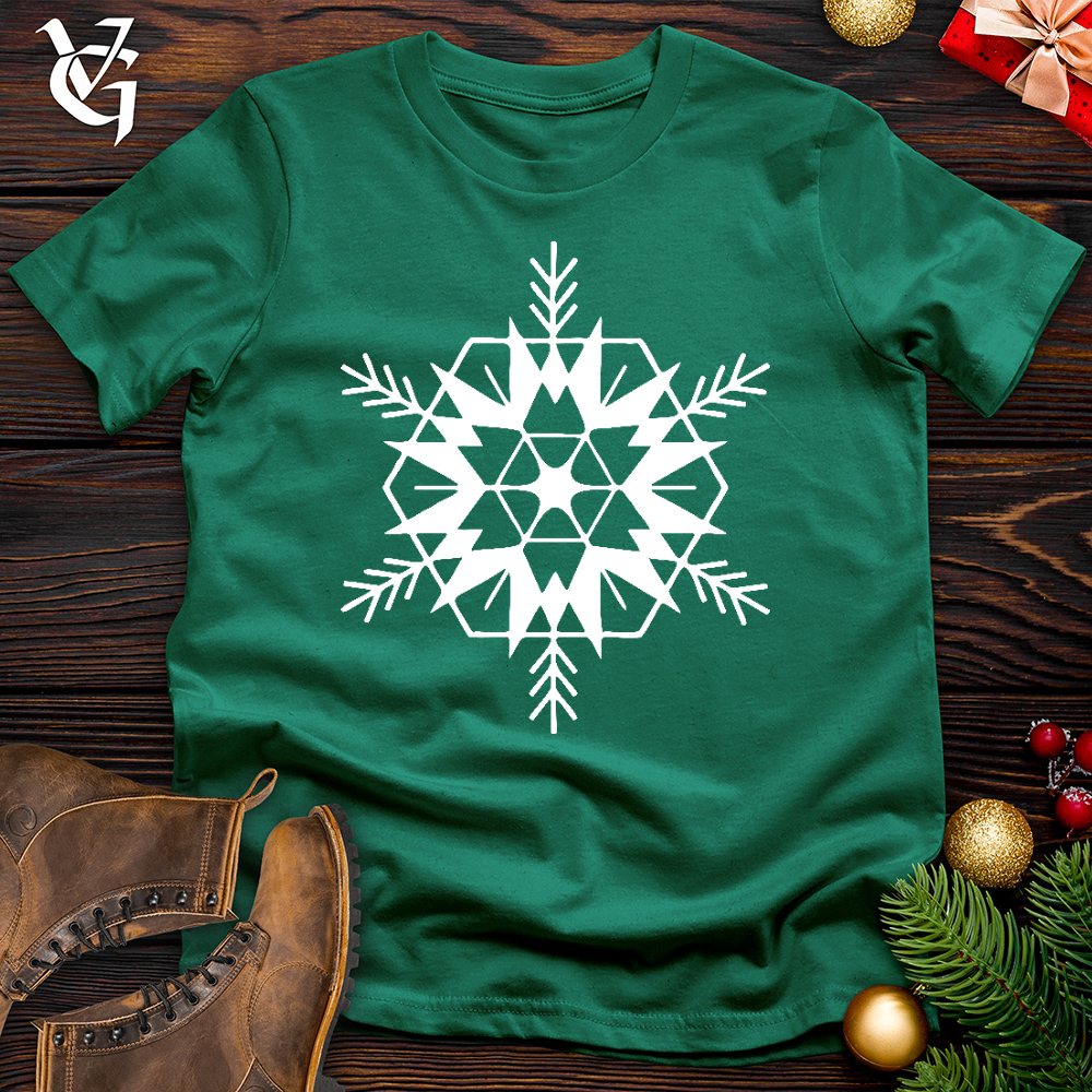 Viking Goods Snowflake Sign Cotton Tee Kelly / L