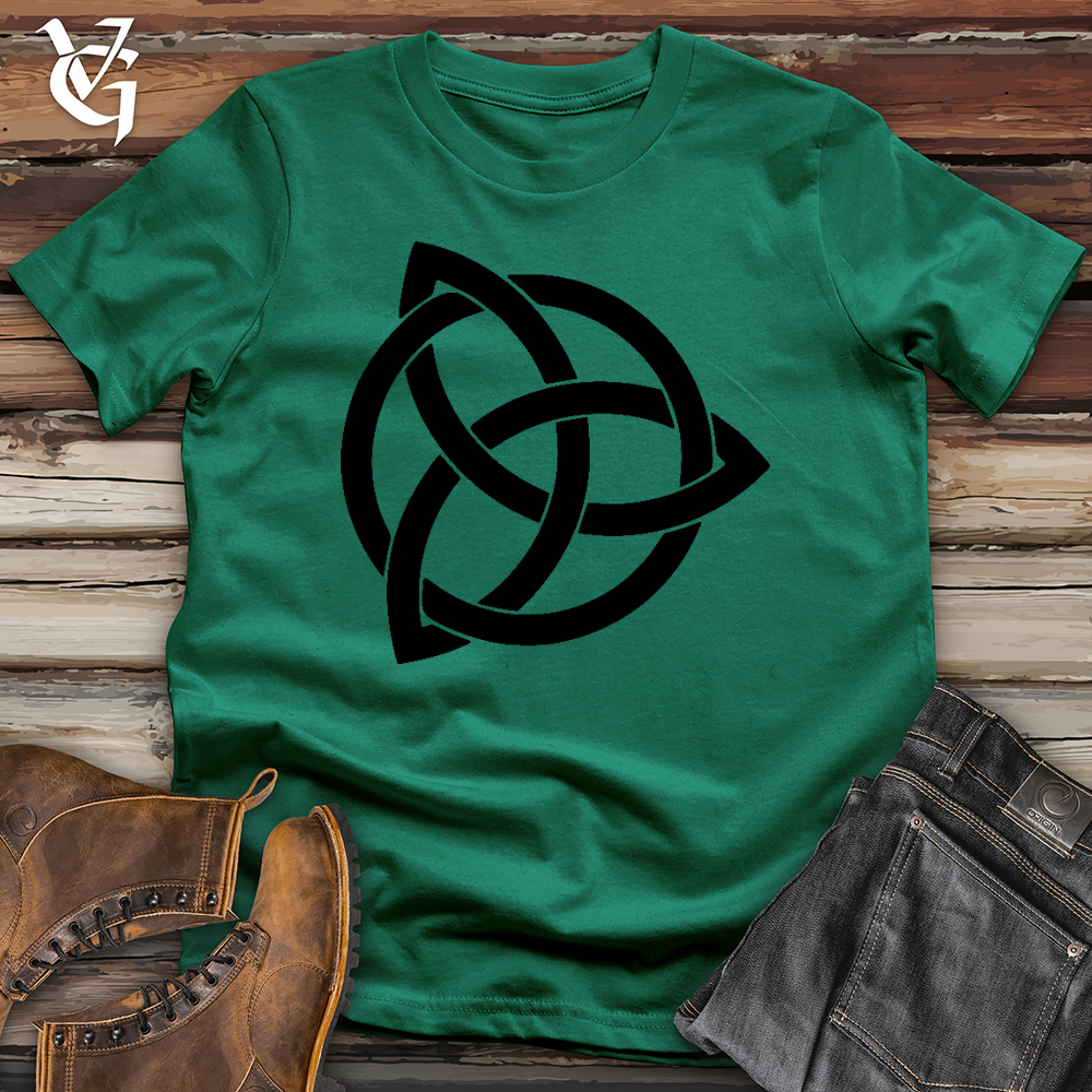 Viking Goods The Celtic Spiral Cotton Tee Kelly / L