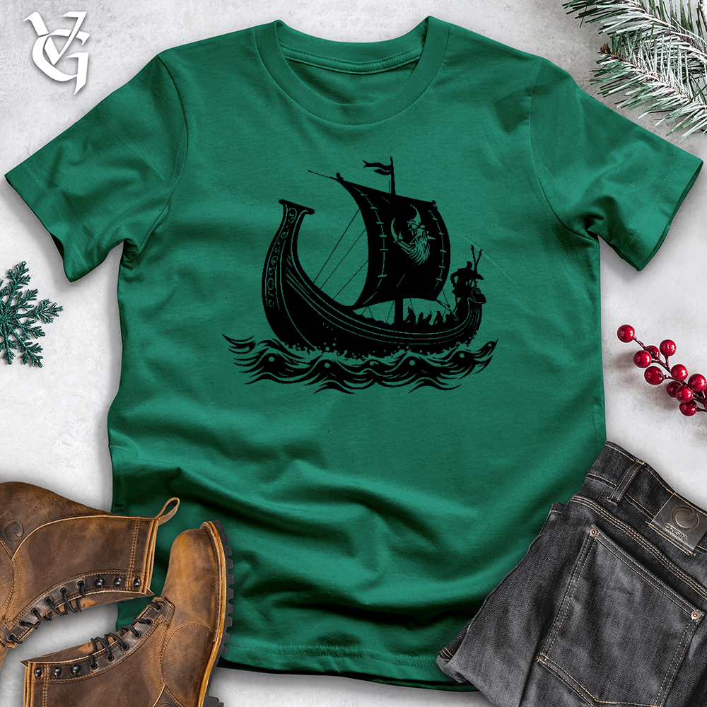 Viking Goods The Ocean Has Eyes Cotton Tee Kelly / L