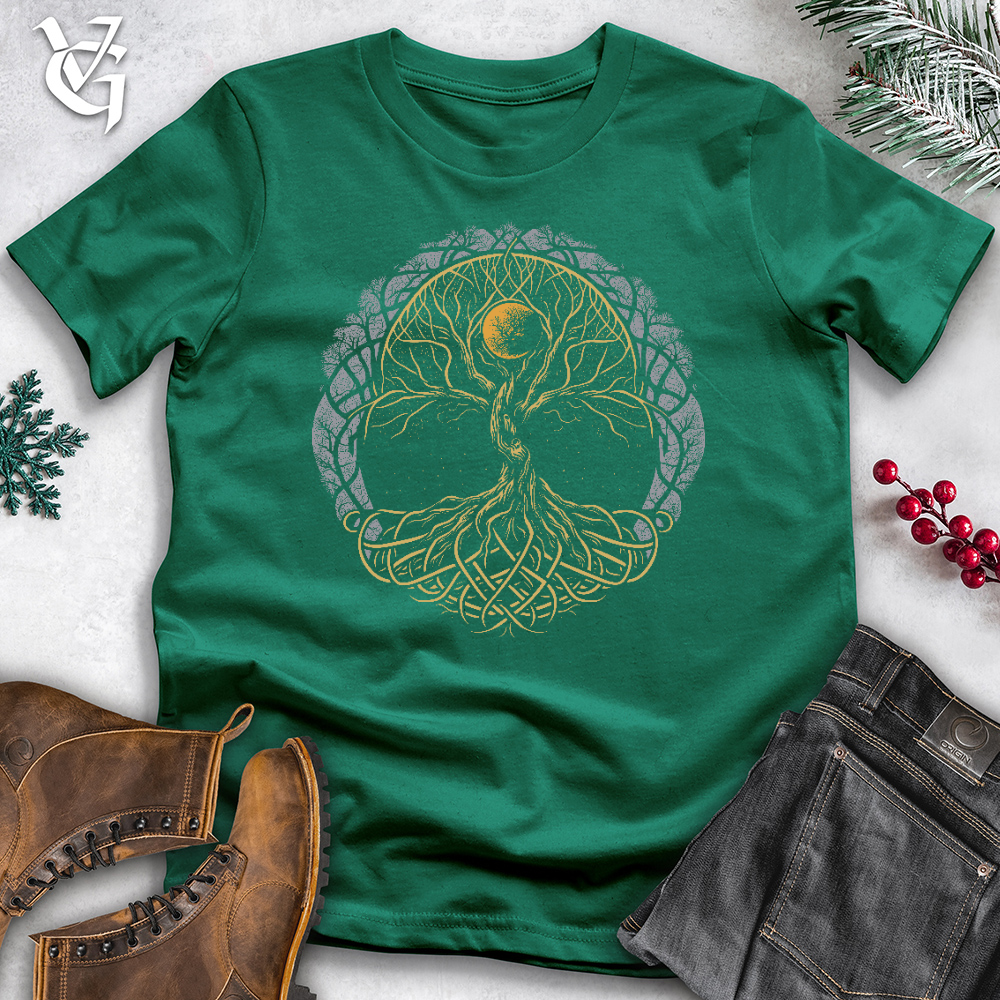 Viking Goods Trinity Tree of Life Cotton Tee Kelly / L