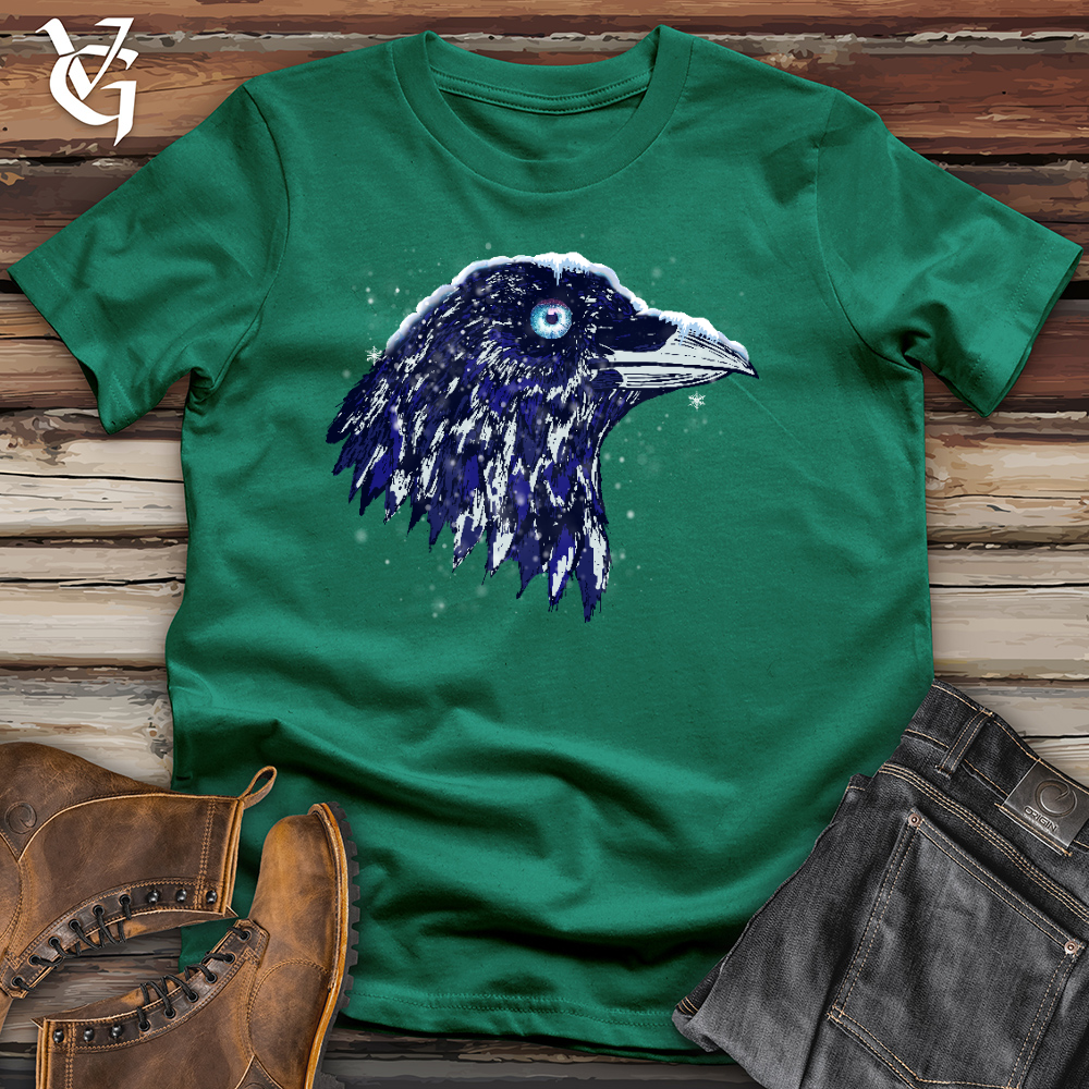 Viking Goods Wide Eyed Winter Wonder Cotton Tee Kelly / L