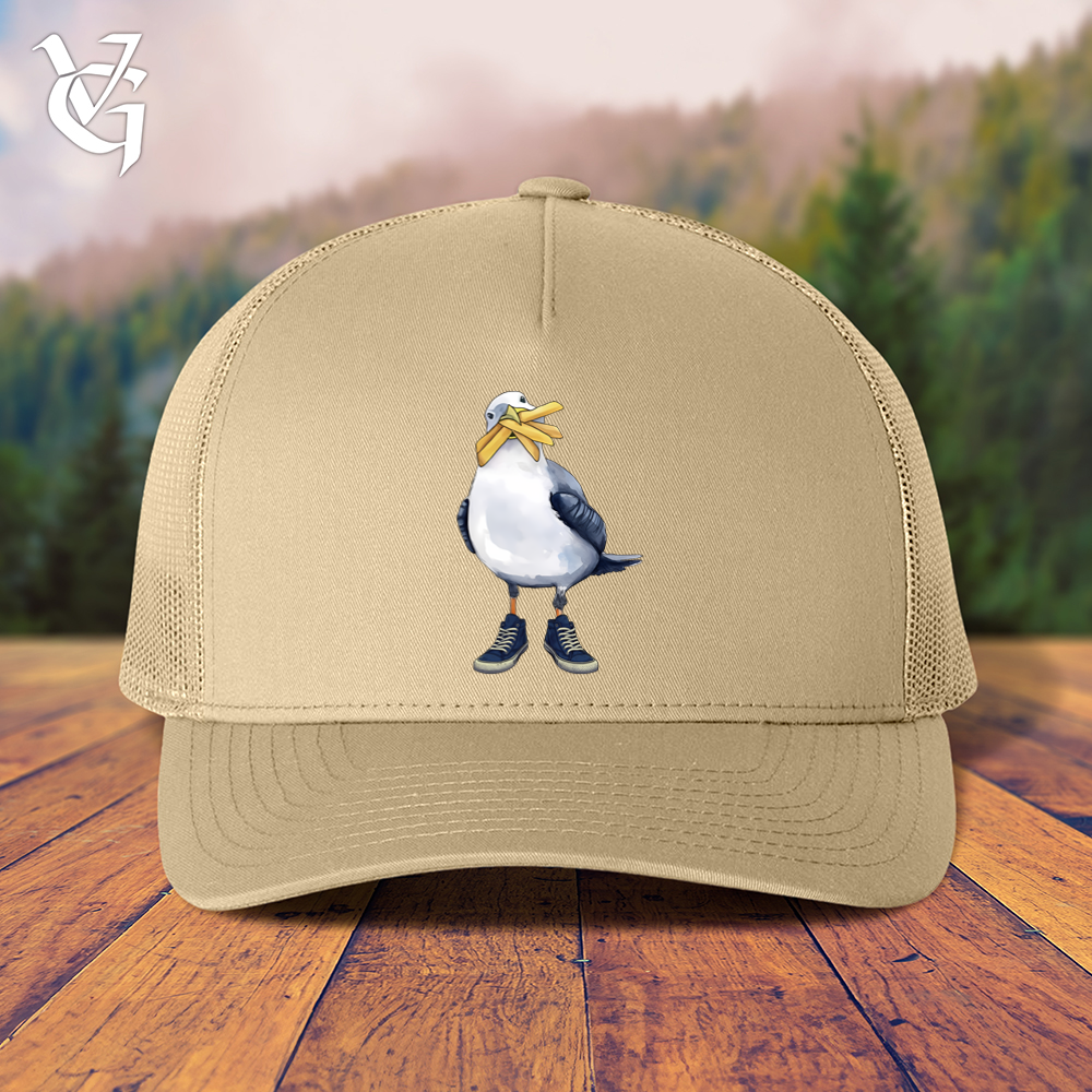 Viking Goods Boardwalk Seagull Trucker Cap Khaki