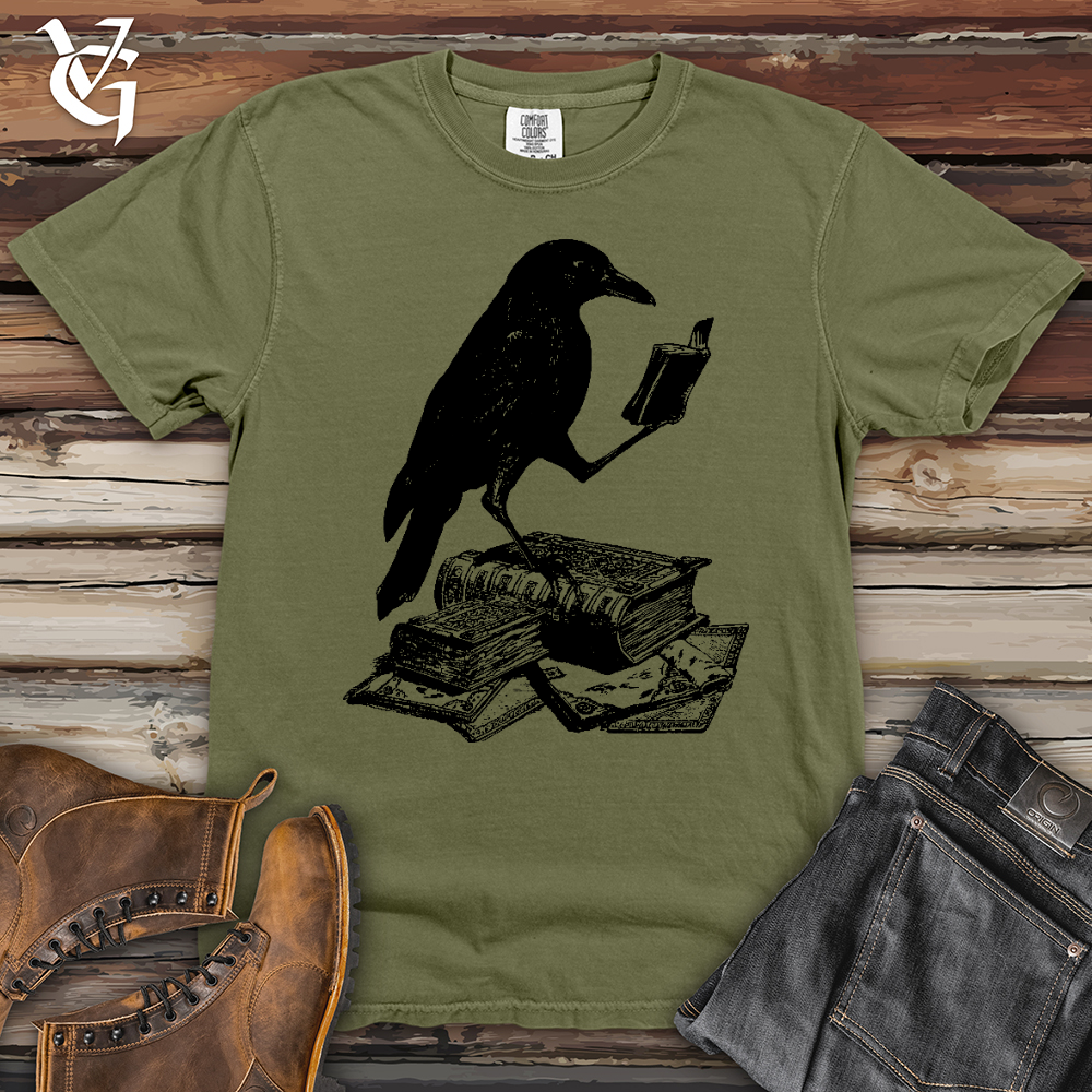 Viking Goods A Little Light Reading Heavy Cotton Comfort Colors Tee Ivory / L