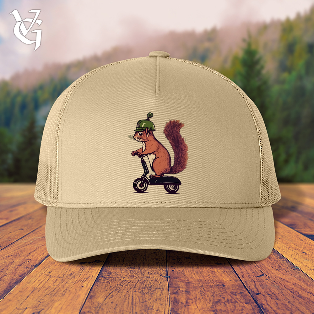 Viking Goods Squirrel Scoot Trucker Cap Khaki