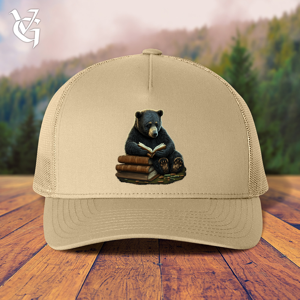 Viking Goods Studious Bear Trucker Cap Khaki