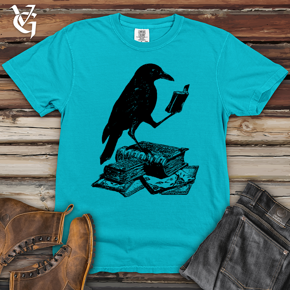 Viking Goods A Little Light Reading Heavy Cotton Comfort Colors Tee Lagoon / L