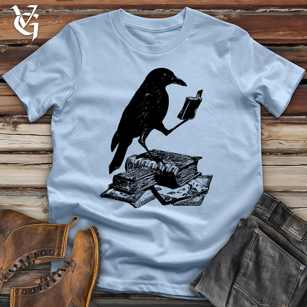 Viking Goods A Little Light Reading Cotton Tee Light Blue / L