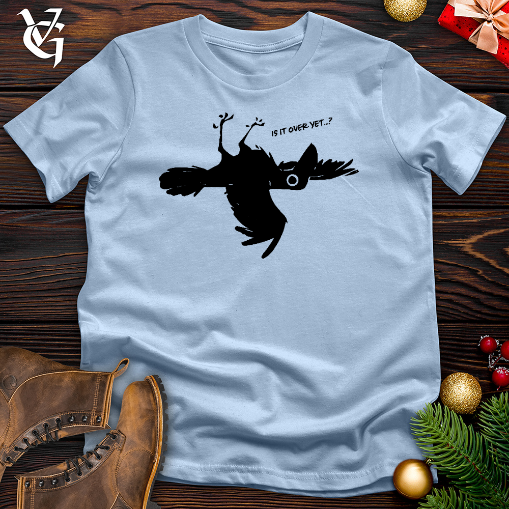 Viking Goods Is It Over.... Cotton Tee Light Blue / L