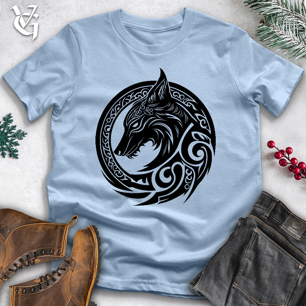 Viking Goods Master Wolf Cotton Tee Light Blue / L