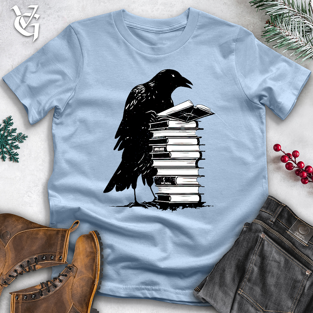 Viking Goods Raven Homework Cotton Tee Light Blue / L