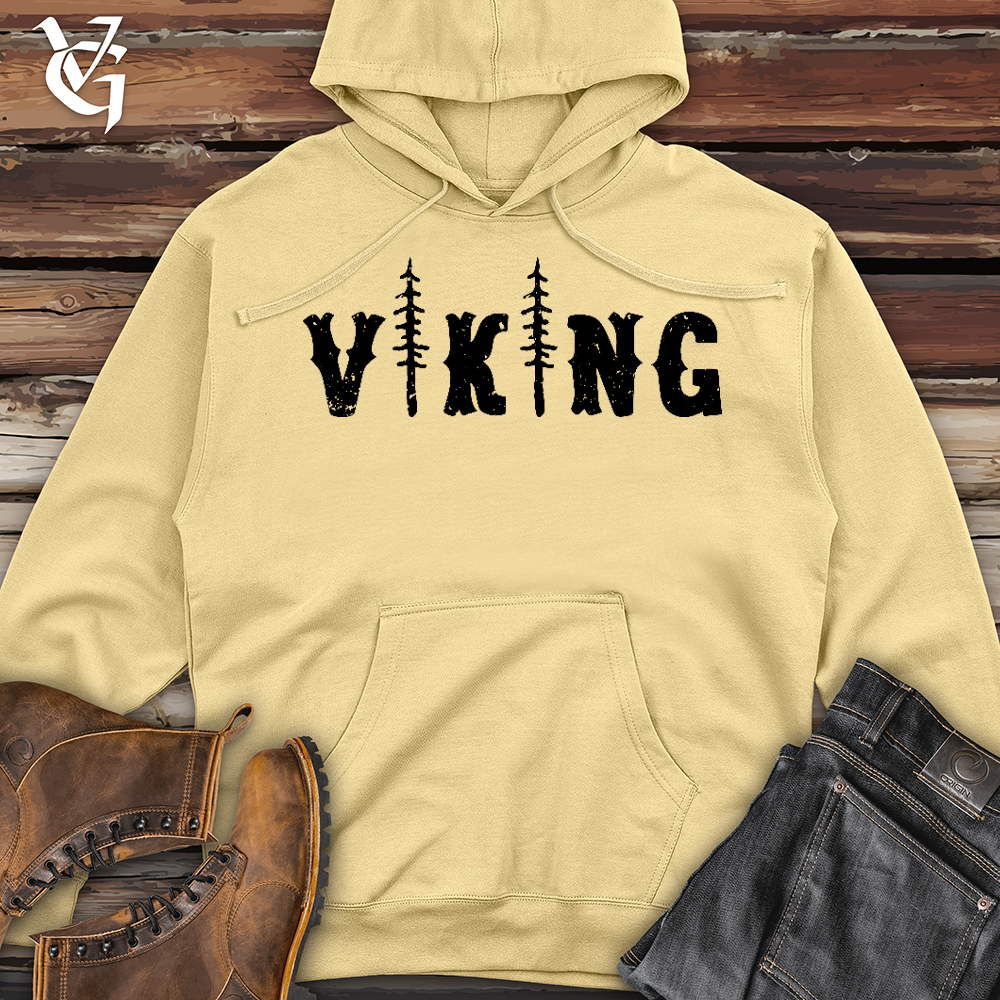 Viking Goods Viking Midweight Hooded Sweatshirt Light Yellow / L