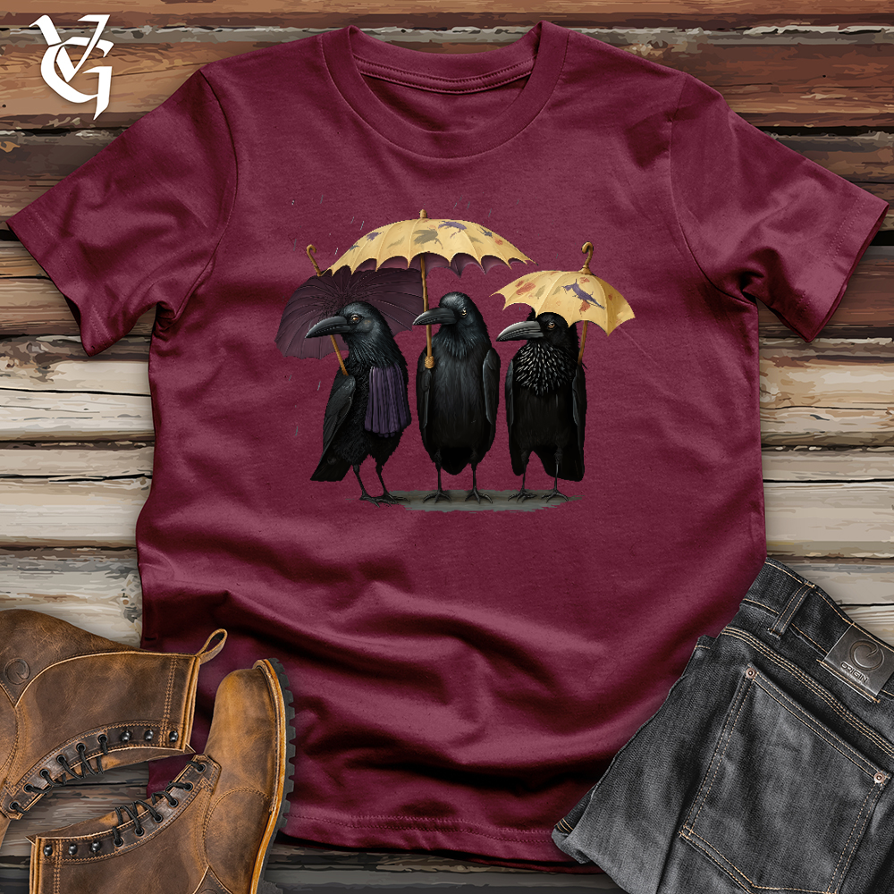 Viking Goods 3 Raven Amigos Softstyle Tee Maroon / L