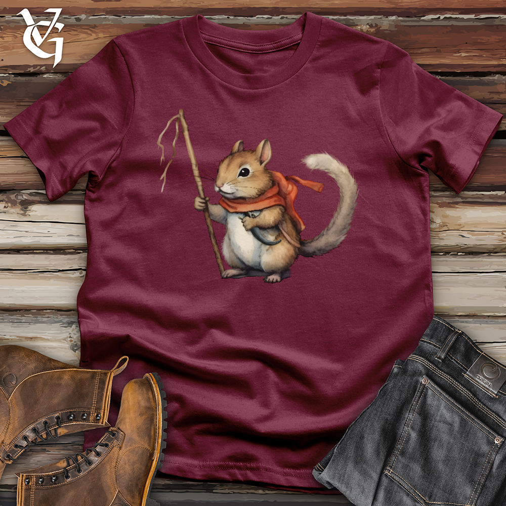 Viking Goods Accomplished Squirrel Softstyle Tee Maroon / L