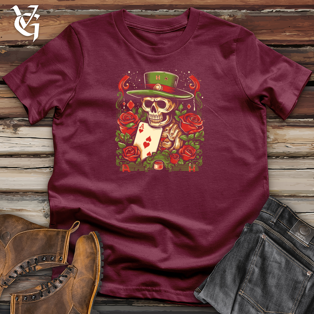 Viking Goods Adventurous Watermelon Gambler Softstyle Tee Maroon / L