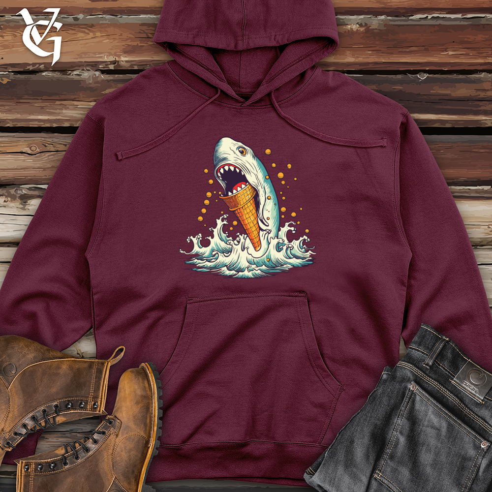 Viking Goods Aquatic Meltdown Mishap Midweight Hooded Sweatshirt Maroon / L